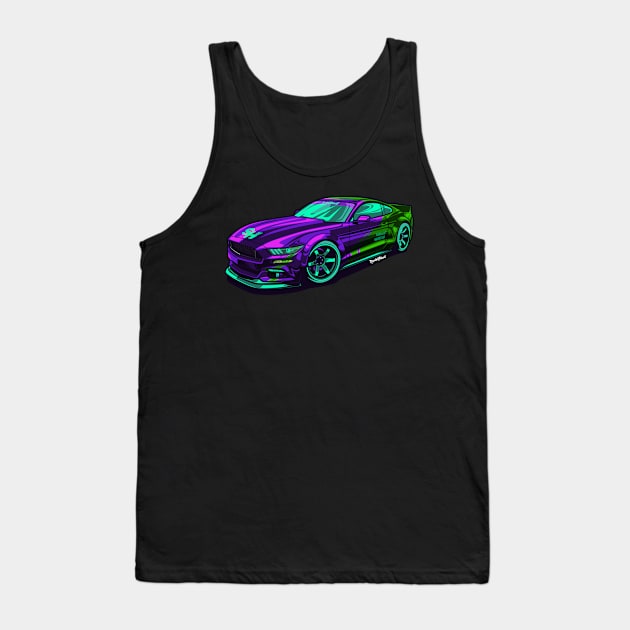 Ford Mustang Tank Top by ASAKDESIGNS